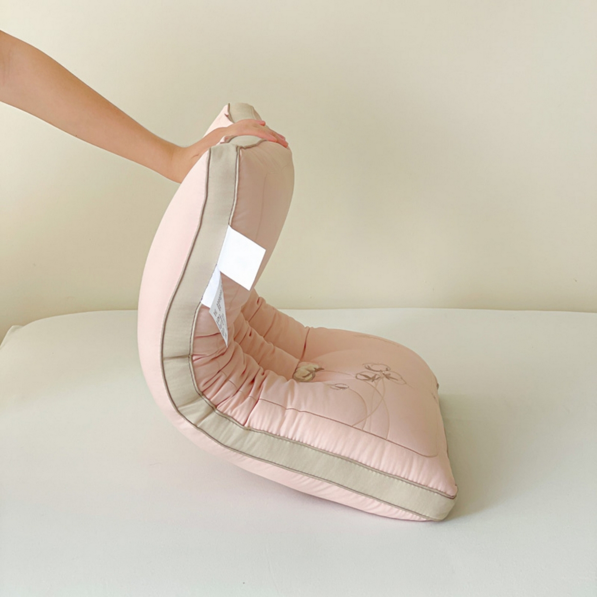 91家纺网 家纺一手货源 找家纺 爱尚家枕芯 2025新款棉花亲肤枕枕头枕芯 粉色