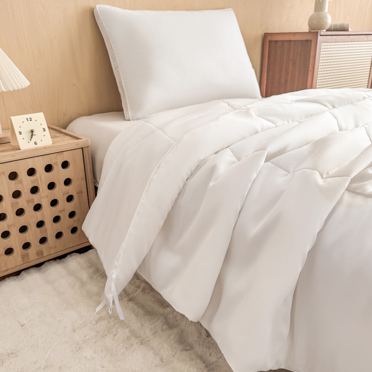 91家纺网 家纺一手货源 找家纺 （总）优姿家纺 2025新款100%天丝棉夏被冬被