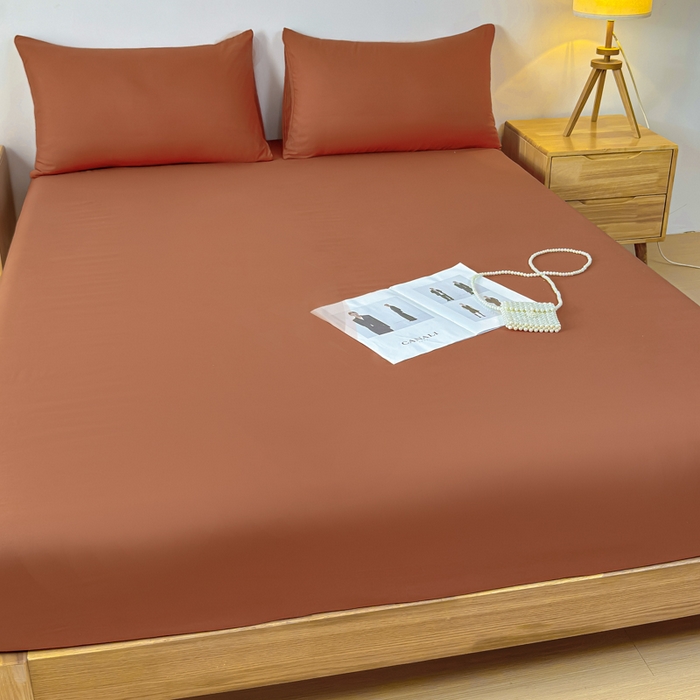 91家纺网 家纺一手货源 找家纺 （总）佑佳家纺 2025年新款铂金棉芦荟棉单床笠，有配套枕套「支持定制各种尺寸」