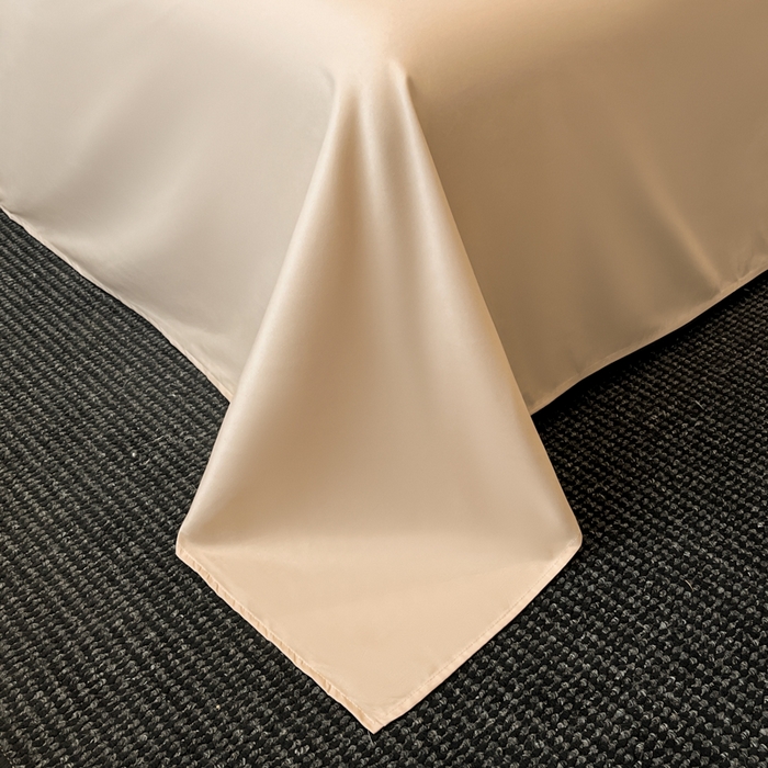 91家纺网 家纺一手货源 找家纺 千希家纺 2025新款彩金浮雕四件套-简奢系列 简奢-香槟金