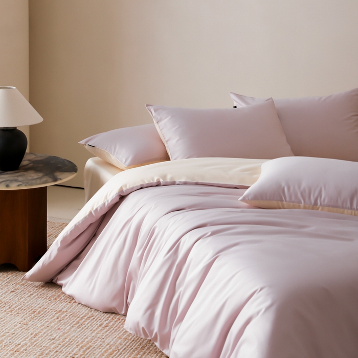 91家纺网 家纺一手货源 找家纺 （总）云栖家居 2025新款全棉纯色长绒棉纯棉单品系列被套单件被套单品-单被套