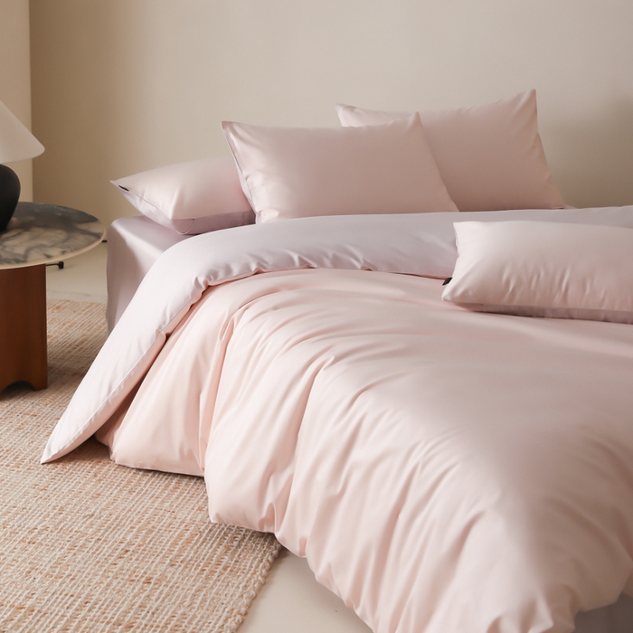 91家纺网 家纺一手货源 找家纺 （总）云栖家居 2025新款全棉纯色长绒棉纯棉单品系列被套单件被套单品-单被套