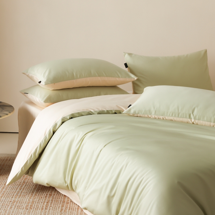 91家纺网 家纺一手货源 找家纺 （总）云栖家居 2025新款全棉纯色长绒棉纯棉单品系列被套单件被套单品-单被套