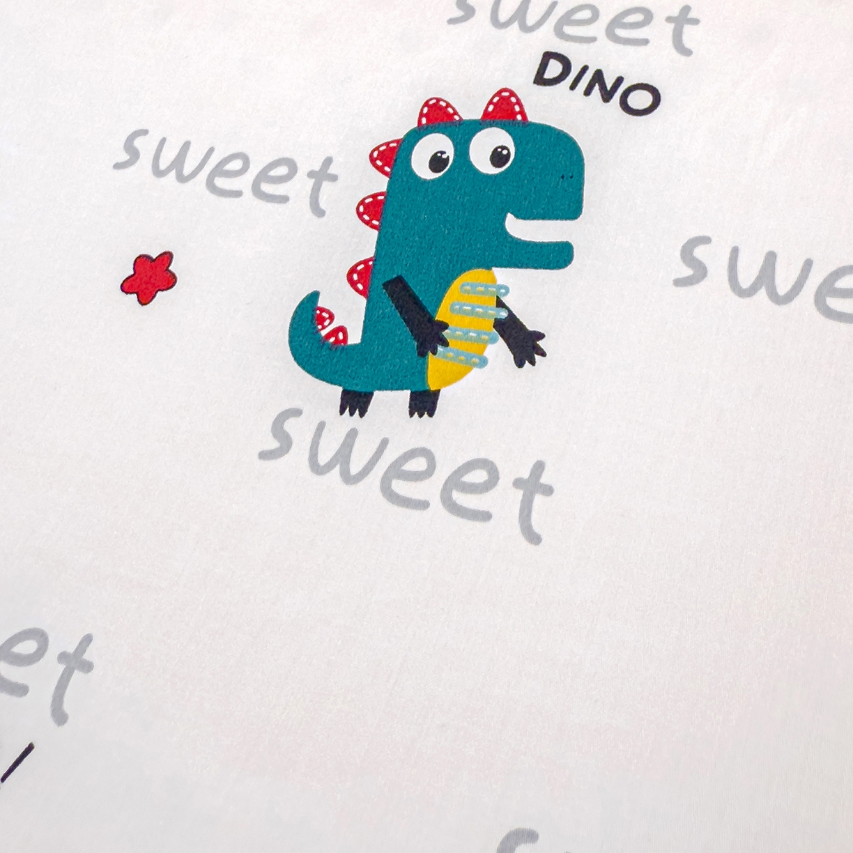 91家纺网 家纺一手货源 找家纺 良佐生活 2025新款A类60s全棉贡缎乳胶枕套 恐龙滴滴车