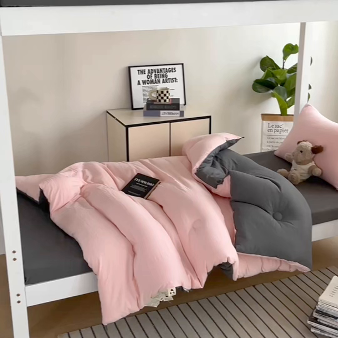 91家纺网 家纺一手货源 找家纺 （总）益多眠 2025新款双拼云朵被冬被被子被芯