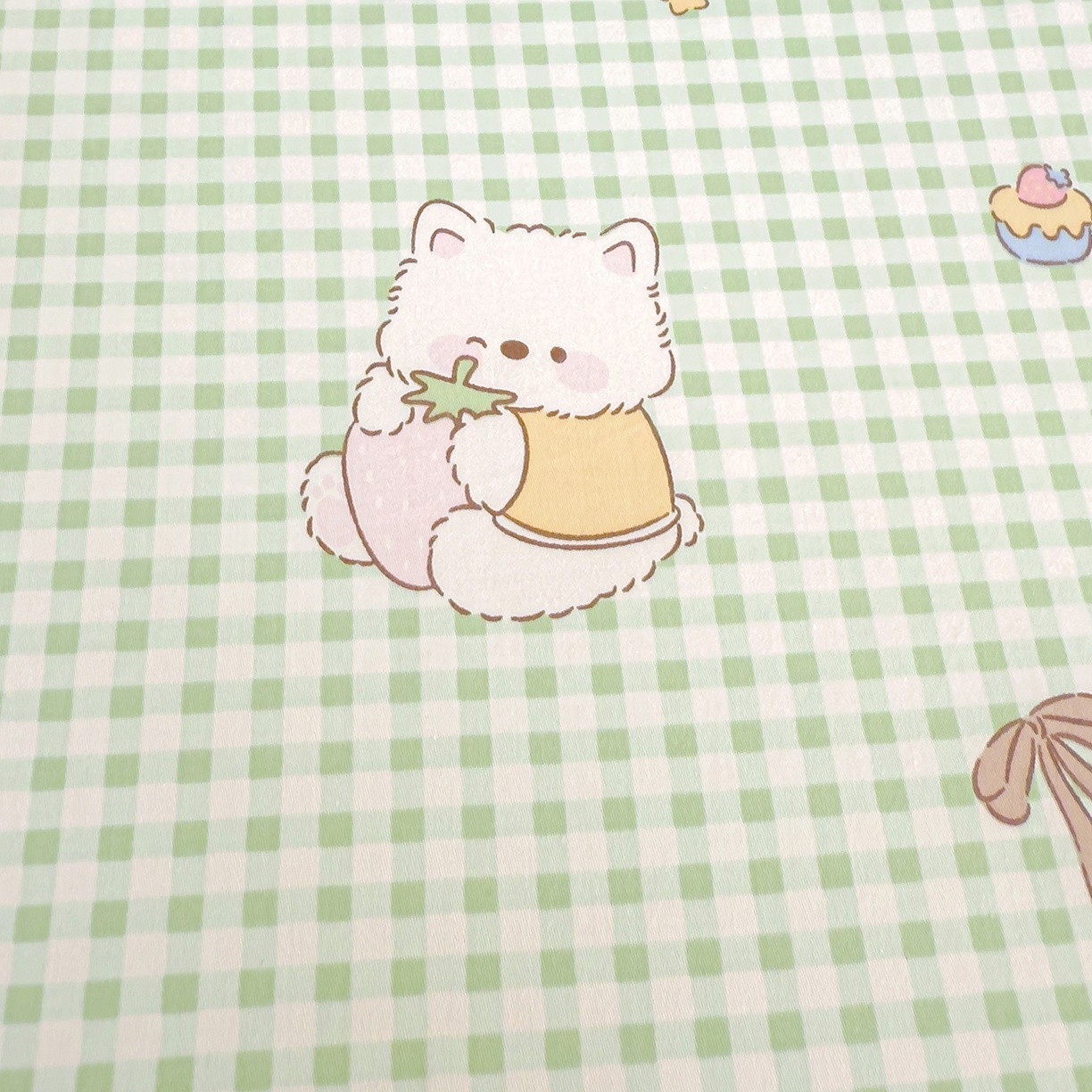 91家纺网 家纺一手货源 找家纺 良佐生活 2025新款A类60s全棉贡缎乳胶枕套 萌宠派对