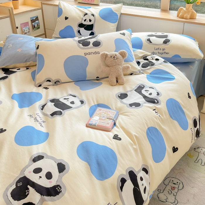 91家纺网 家纺一手货源 找家纺 （总）麦田家纺 2025新款花卉全棉印花四件套系列