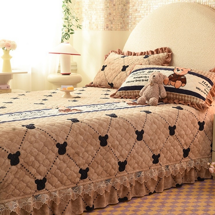 91家纺网 家纺一手货源 找家纺 （总）美达家纺 2025新款牛奶绒榻榻米垫防滑炕垫（可定制）