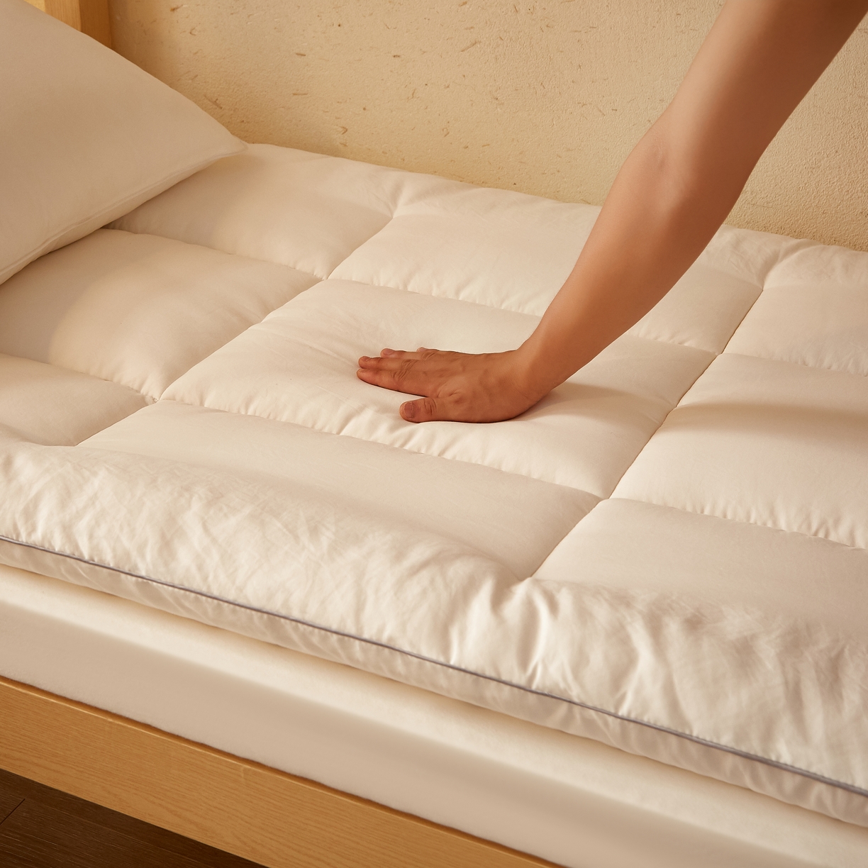 91家纺网 家纺一手货源 找家纺 （总）样样红 2025新款50%棉花床垫