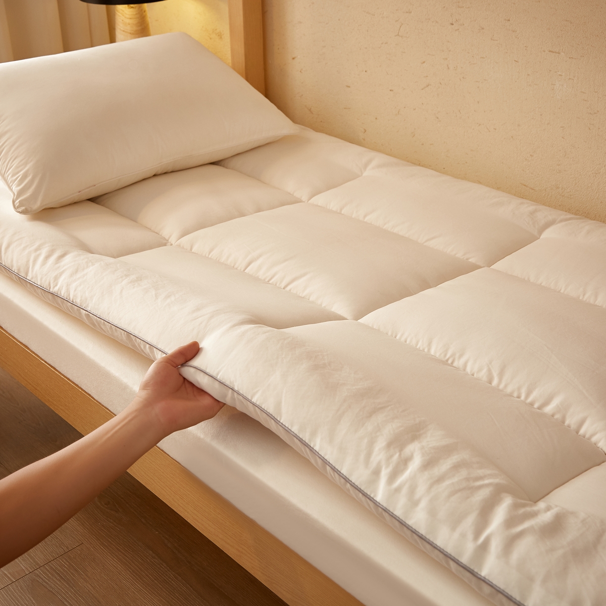 91家纺网 家纺一手货源 找家纺 （总）样样红 2025新款50%棉花床垫