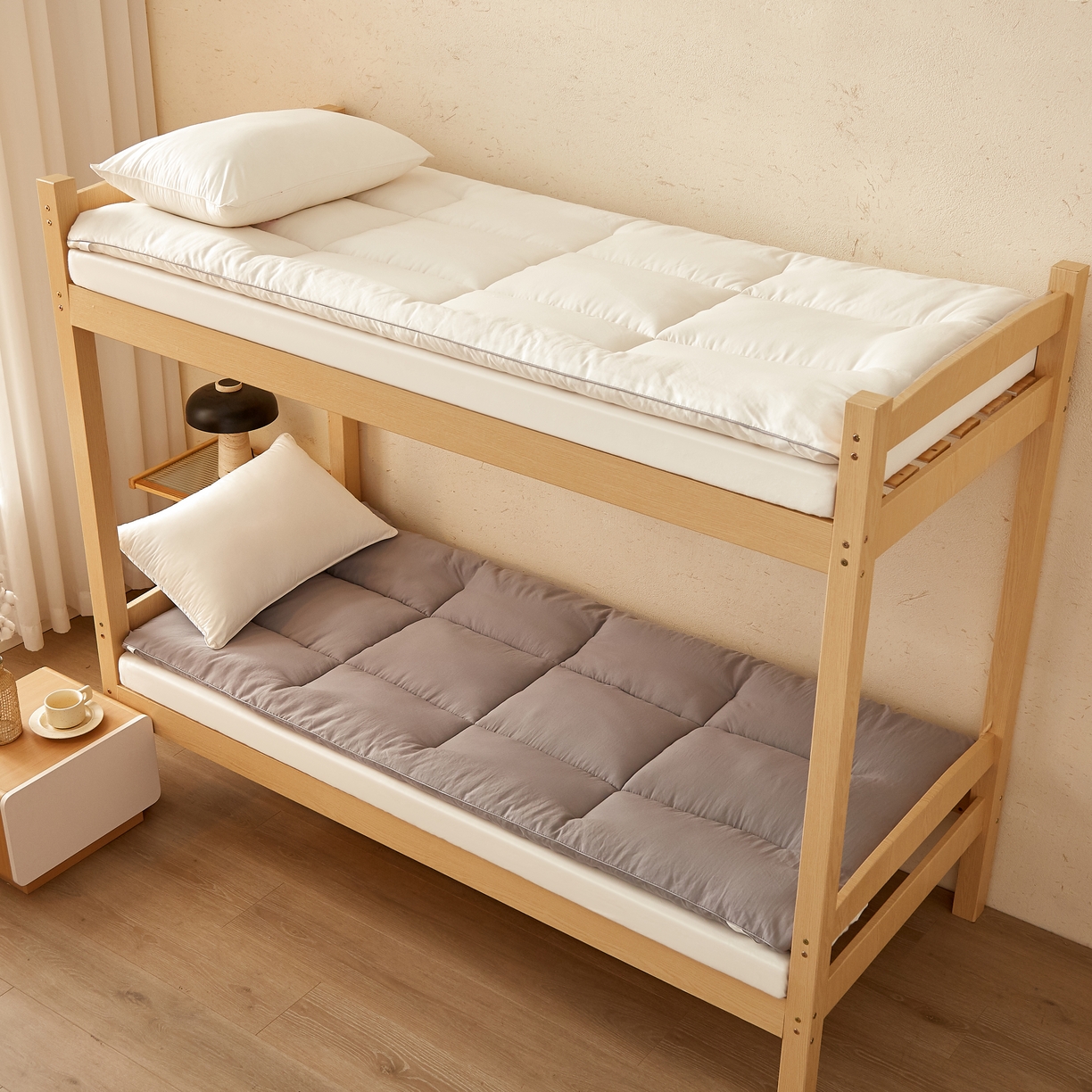 样样红 2025新款50%棉花床垫 灰色