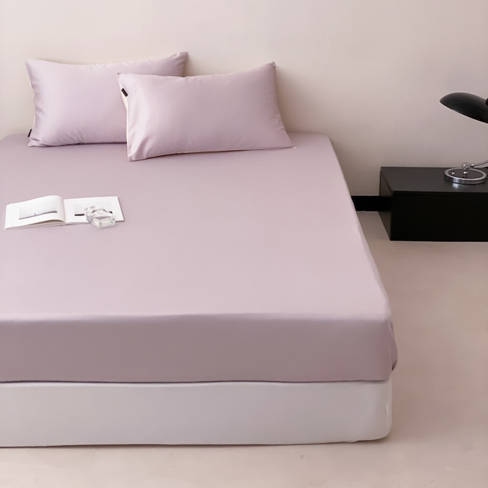 91家纺网 家纺一手货源 找家纺 （总）云栖家居 2025新款全棉纯色长绒棉纯棉单品系列床笠单件床笠单品-单床笠