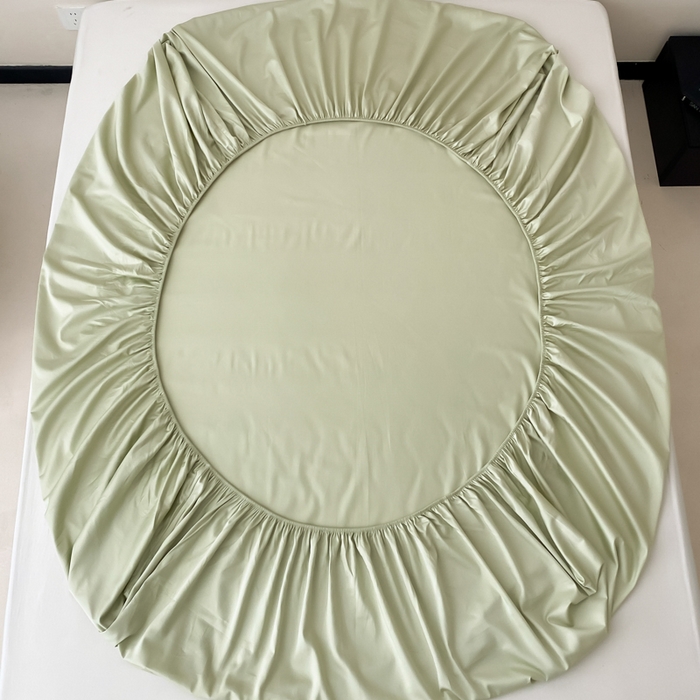 91家纺网 家纺一手货源 找家纺 （总）云栖家居 2025新款全棉纯色长绒棉纯棉单品系列床笠单件床笠单品-单床笠