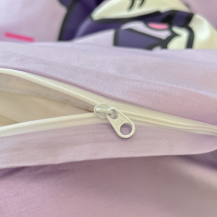 91家纺网 家纺一手货源 找家纺 麦田家纺 2025新款全棉迪士尼大板印花卡通四件套 甜心库洛米