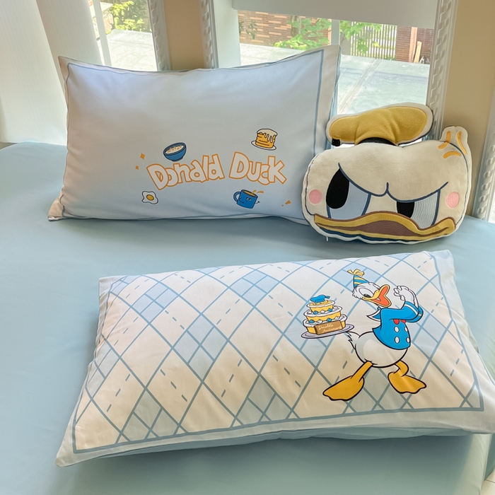 91家纺网 家纺一手货源 找家纺 （总）麦田家纺 2025新款全棉迪士尼大板印花卡通四件套