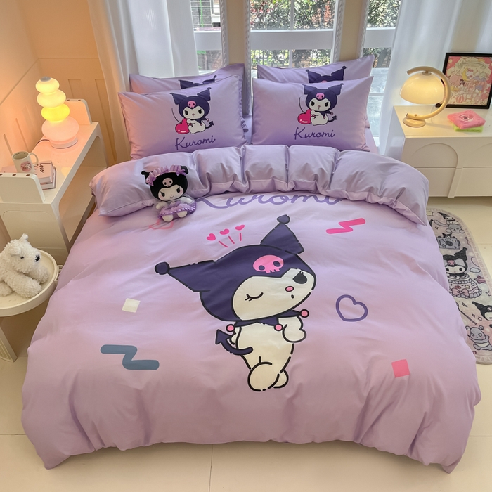 91家纺网 家纺一手货源 找家纺 （总）麦田家纺 2025新款全棉迪士尼大板印花卡通四件套