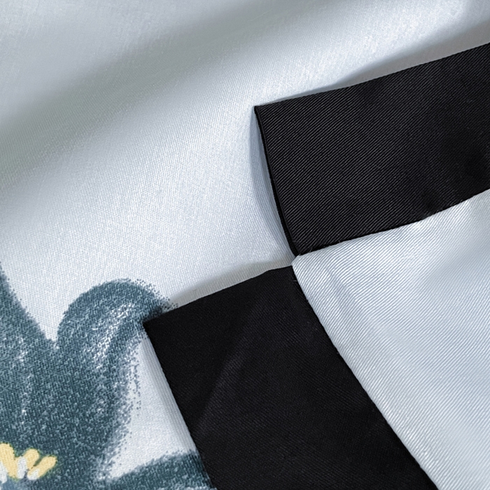 91家纺网 家纺一手货源 找家纺 麦田家纺 2025新款13372全棉花卉系列印花四件套 芙罗拉