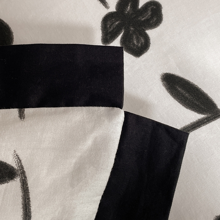 91家纺网 家纺一手货源 找家纺 麦田家纺 2025新款13372全棉花卉系列印花四件套 艾琳娜