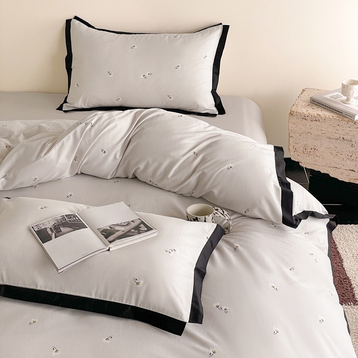 91家纺网 家纺一手货源 找家纺 麦田家纺 2025新款13372全棉花卉系列印花四件套 安夏