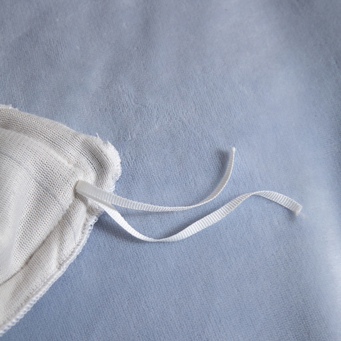 91家纺网 家纺一手货源 找家纺 麦田家纺 2025新款A类高克重纯色牛奶绒四件套 蓝灰