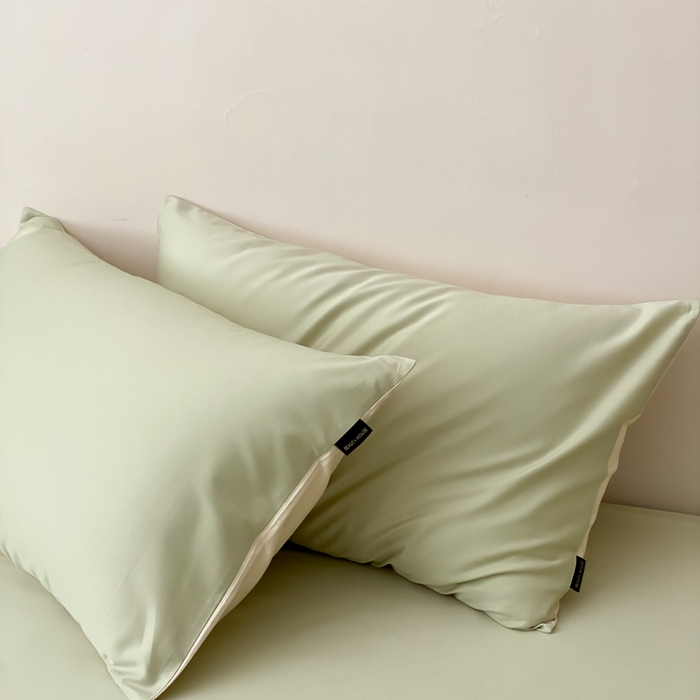 91家纺网 家纺一手货源 找家纺 （总）云栖家居 2025新款全棉纯色长绒棉纯棉单品系列枕套单件枕套单品-单枕套