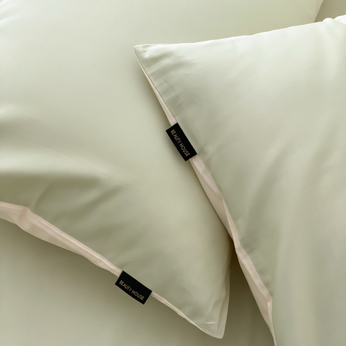 91家纺网 家纺一手货源 找家纺 （总）云栖家居 2025新款全棉纯色长绒棉纯棉单品系列枕套单件枕套单品-单枕套