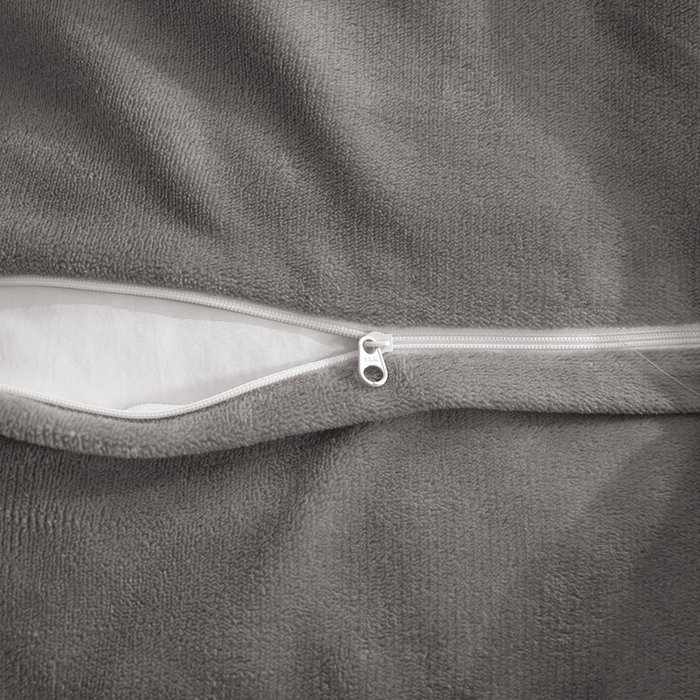 91家纺网 家纺一手货源 找家纺 麦田家纺 2025新款A类高克重纯色牛奶绒四件套 鸭蛋灰