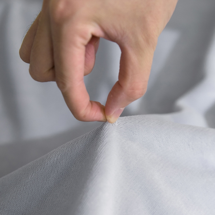 91家纺网 家纺一手货源 找家纺 麦田家纺 2025新款A类高克重纯色牛奶绒四件套 暮蓝