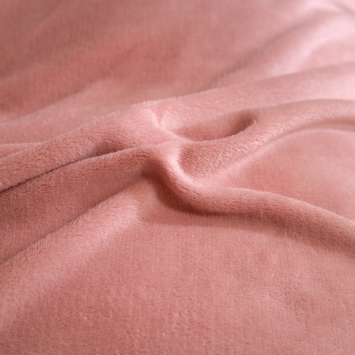 91家纺网 家纺一手货源 找家纺 麦田家纺 2025新款A类高克重纯色牛奶绒四件套 肉粉-鸭蛋灰