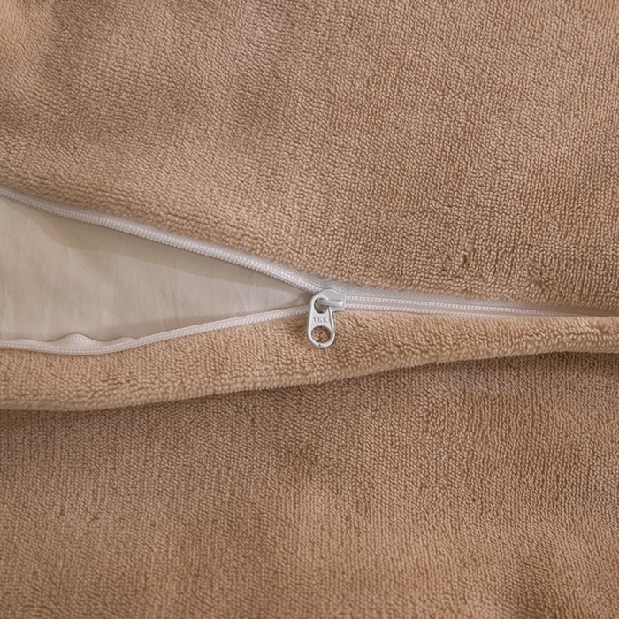 91家纺网 家纺一手货源 找家纺 麦田家纺 2025新款A类高克重纯色牛奶绒四件套 奶咖