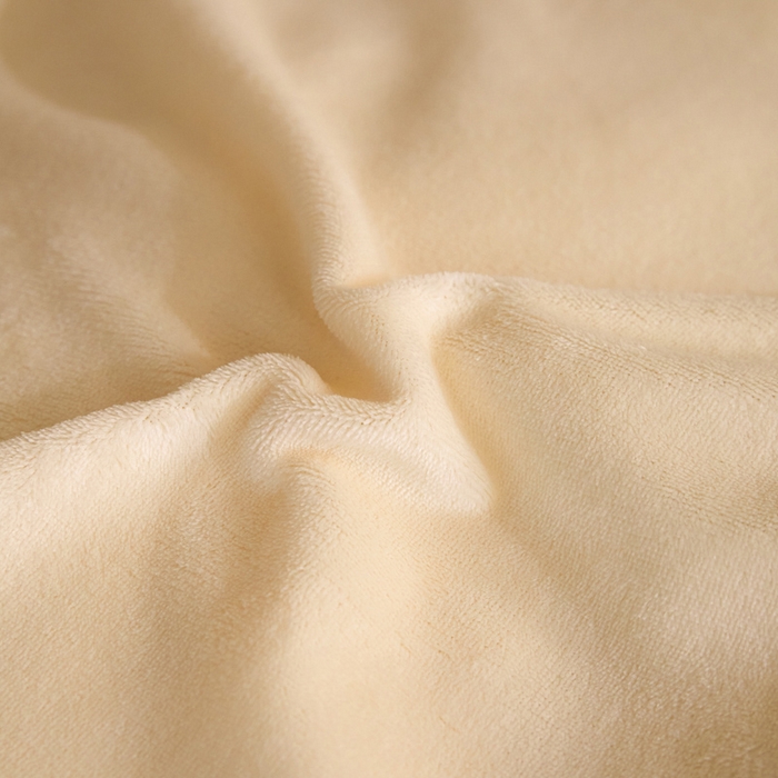 91家纺网 家纺一手货源 找家纺 麦田家纺 2025新款A类高克重纯色牛奶绒四件套 奶白咖