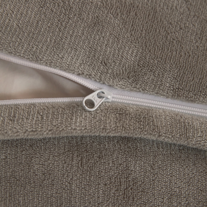 91家纺网 家纺一手货源 找家纺 麦田家纺 2025新款A类高克重纯色牛奶绒四件套 灰咖