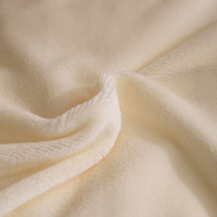 91家纺网 家纺一手货源 找家纺 麦田家纺 2025新款A类高克重纯色牛奶绒四件套 奶黄-军绿