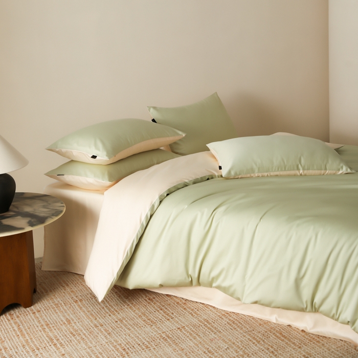 91家纺网 家纺一手货源 找家纺 （总）云栖家居 2025新款全棉纯色长绒棉纯棉单品系列被套单件被套单品-单被套