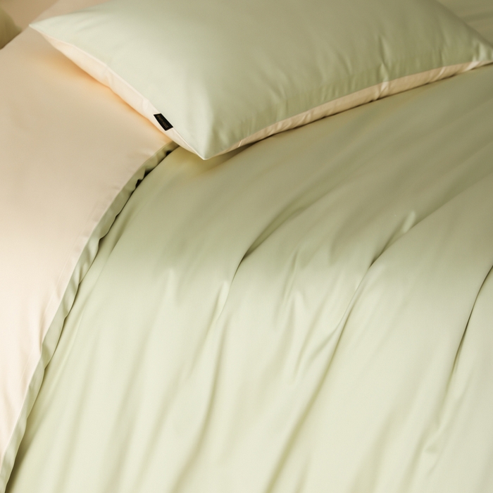 91家纺网 家纺一手货源 找家纺 （总）云栖家居 2025新款全棉纯色长绒棉纯棉单品系列被套单件被套单品-单被套