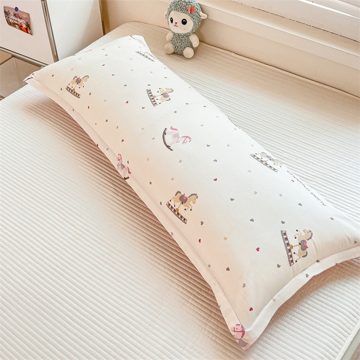 91家纺网 家纺一手货源 找家纺 （总）麦田家纺 2025新款全棉印花12868长枕