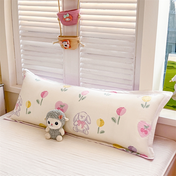 91家纺网 家纺一手货源 找家纺 （总）麦田家纺 2025新款全棉印花12868长枕