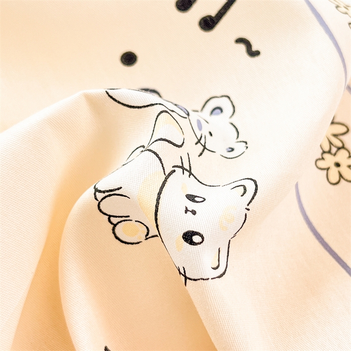 91家纺网 家纺一手货源 找家纺 麦田家纺 2025新款全棉印花12868长枕 南瓜小猫