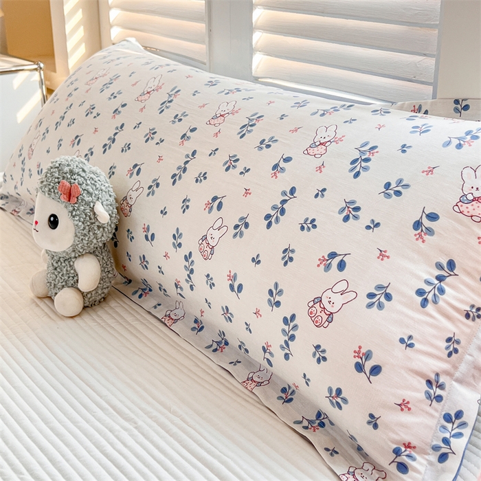 91家纺网 家纺一手货源 找家纺 麦田家纺 2025新款全棉印花12868长枕 云海茫茫