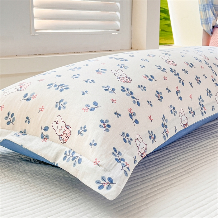 91家纺网 家纺一手货源 找家纺 麦田家纺 2025新款全棉印花12868长枕 云海茫茫