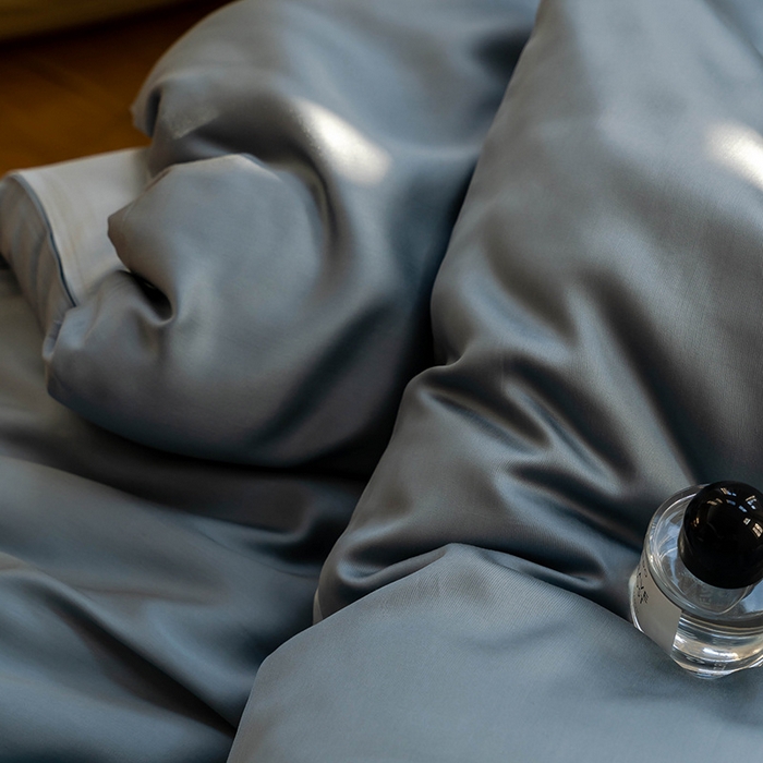 91家纺网 家纺一手货源 找家纺 （总）麦田家纺 2025新款A类60S纯色兰精天丝四件套