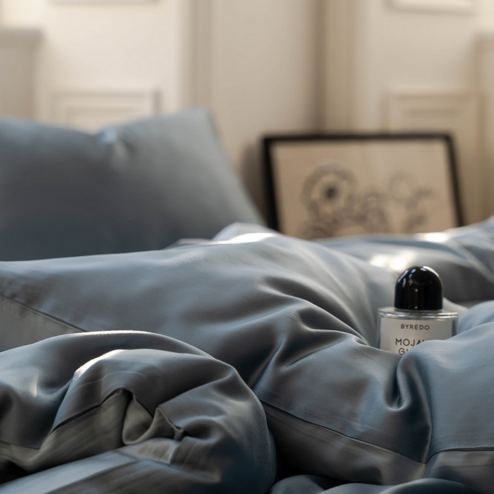 91家纺网 家纺一手货源 找家纺 （总）麦田家纺 2025新款A类60S纯色兰精天丝四件套