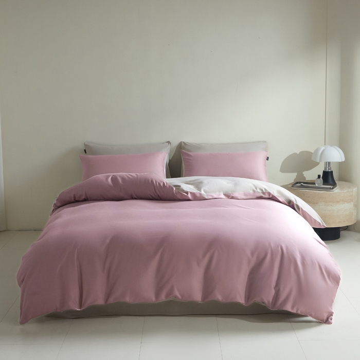 91家纺网 家纺一手货源 找家纺 （总）麦田家纺 2025新款A类全棉13372纯色四件套