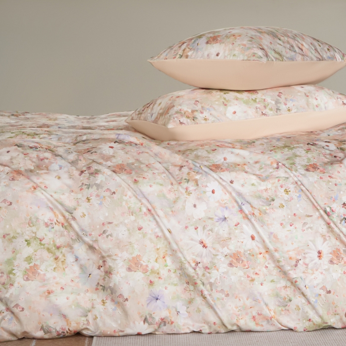 91家纺网 家纺一手货源 找家纺 麦田家纺 2025新款A类冰丝天丝玉锦缎印花四件套 千与千寻-玉