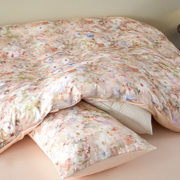 91家纺网 家纺一手货源 找家纺 麦田家纺 2025新款A类冰丝天丝玉锦缎印花四件套 千与千寻-玉