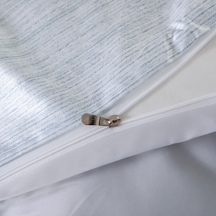 91家纺网 家纺一手货源 找家纺 麦田家纺 2025新款A类冰丝天丝玉锦缎印花四件套 华尔兹-烟灰