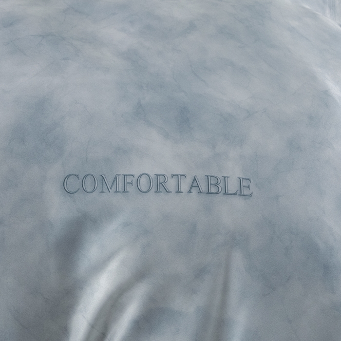 91家纺网 家纺一手货源 找家纺 麦田家纺 2025新款A类冰丝天丝玉锦缎印花四件套 华尔兹-烟灰