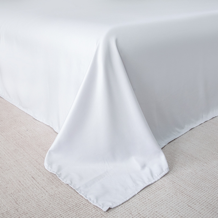 91家纺网 家纺一手货源 找家纺 麦田家纺 2025新款A类冰丝天丝玉锦缎印花四件套 华尔兹-烟灰