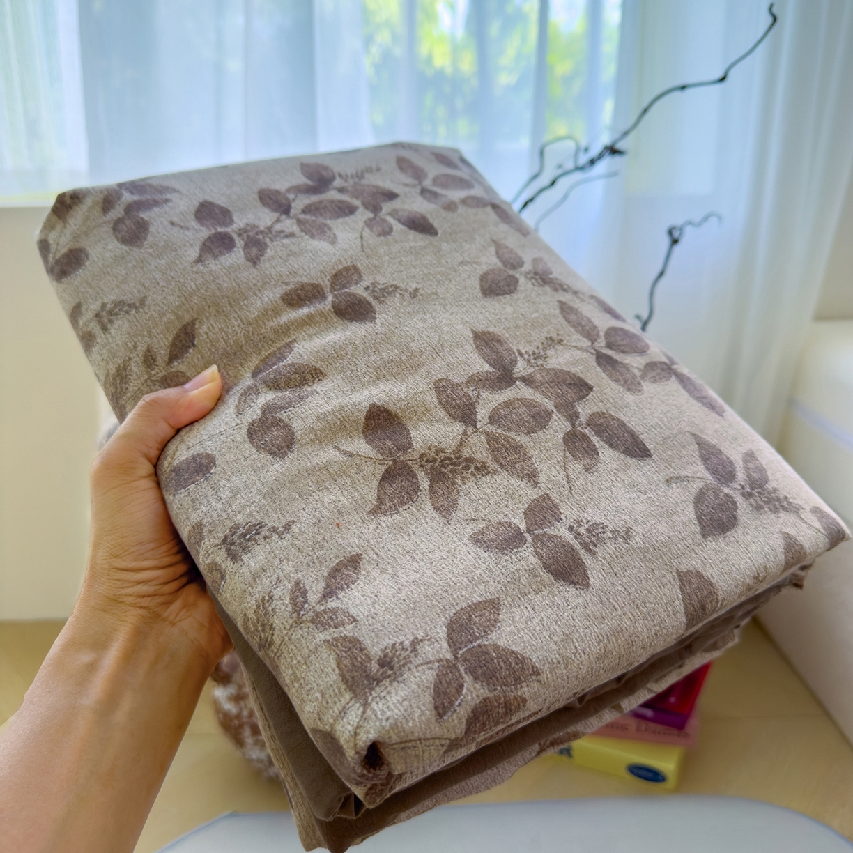 91家纺网 家纺一手货源 找家纺 （总）竹合家纺 2025新款爆款加厚高克重提花皱皱复古风四件套