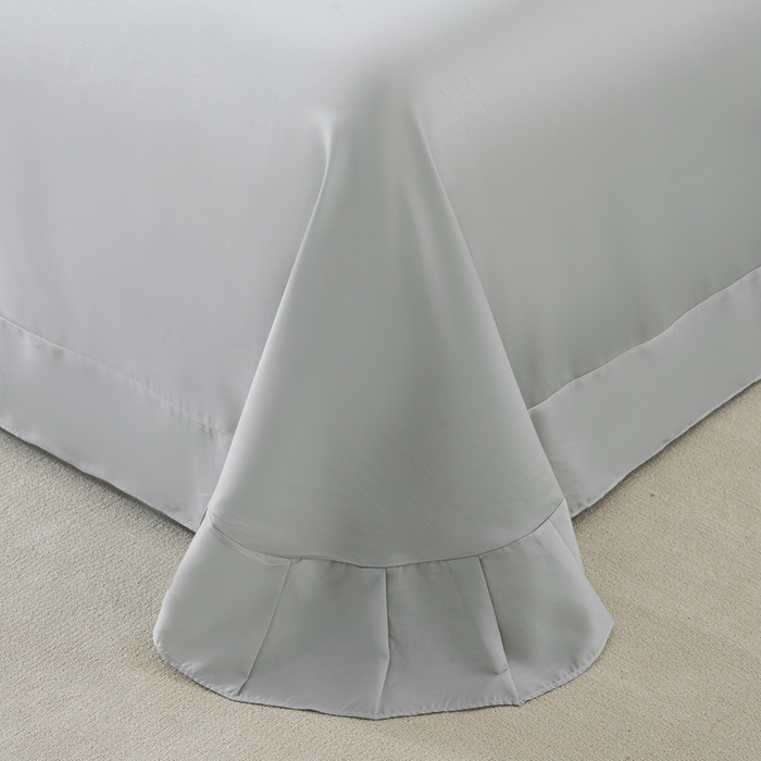 91家纺网 家纺一手货源 找家纺 麦田家纺 2025新款50S莱赛尔天丝印花四件套 妍艺